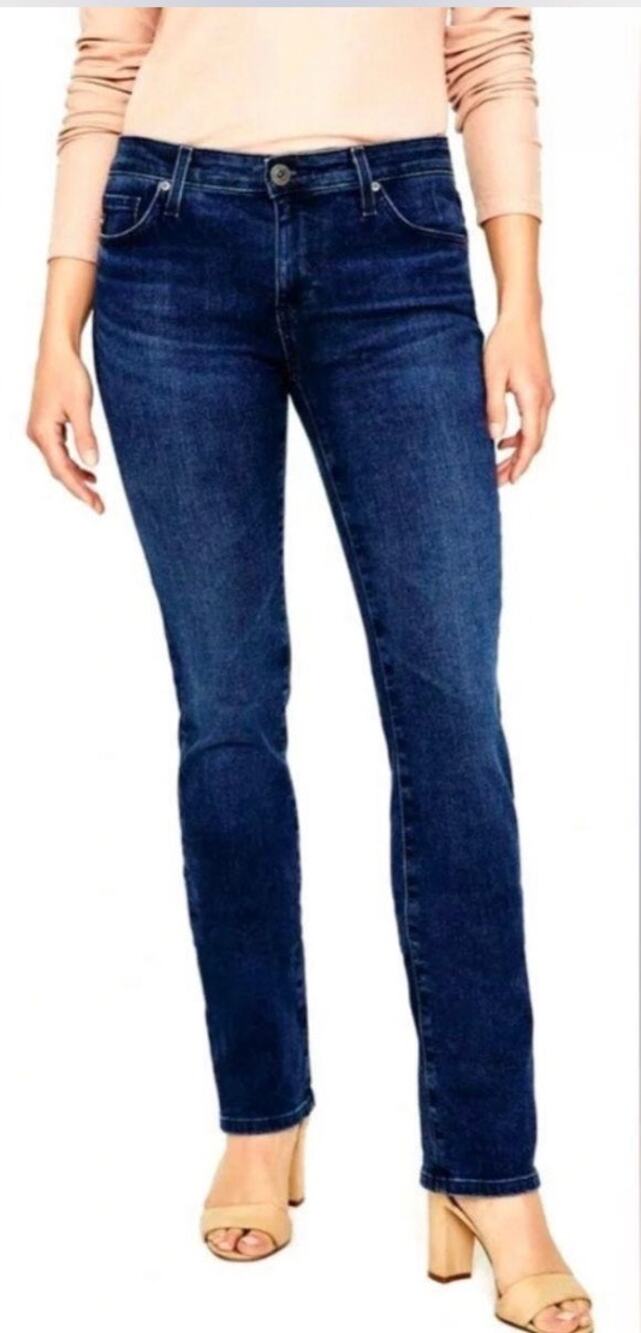 AG denim Adriano Goldschmied
Harper essential straight jean size 27R MSRP $215
